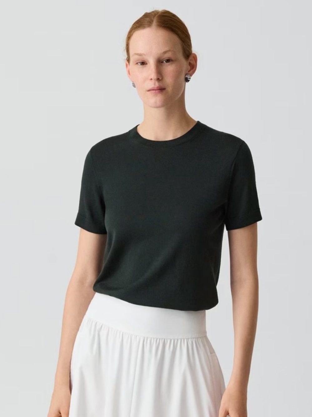 THEORY 100% WOOL CREWNECK